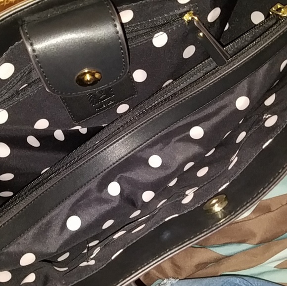 Anne Klein black tote - Picture 4 of 8